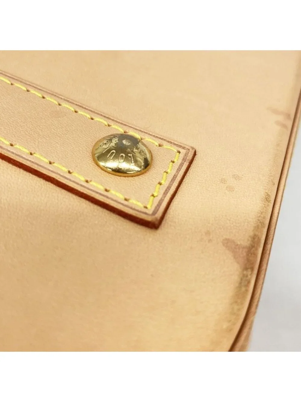 Louis Vuitton Monogram Alma BB Brown Handbag